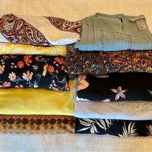 Lot of 10 Size Small